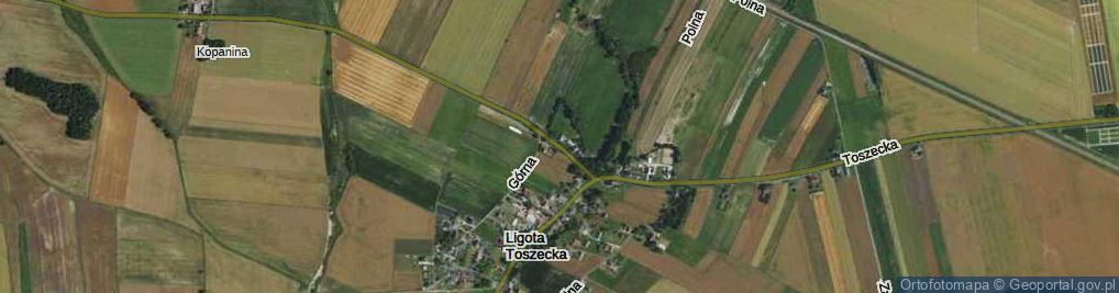 Zdjęcie satelitarne Kotulińska ul.